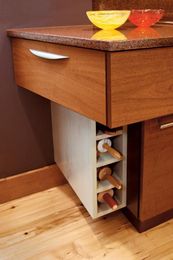 Kitchen storage and organization extras in your custom kitchen