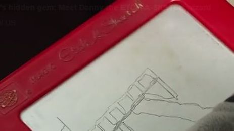 Meet Danny, the ETCH-A-SKETCH wizard