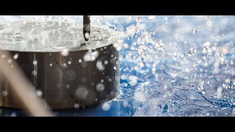 Watch water cut through wood like a chainsaw!