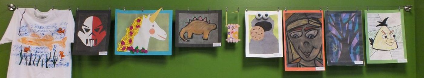 Display It! Create a Kid's Art Gallery in your Home.
