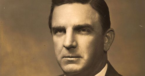 Portrait of the Past: Asheville City Manager Weldon Weir, 1950