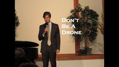Justin Epstein: Don't Be A Drone