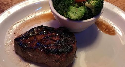 Sometimes, the long and winding road leads to steak