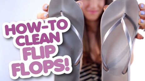 How-to Clean Your Flip Flops (and Sandals too!)