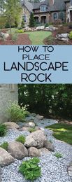 How to Install Landscape Rock Beautifully