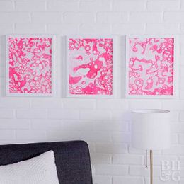 Create Contemporary Neon Artwork with a Few Basic Supplies