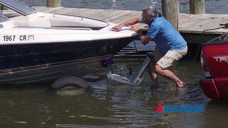 How To Retrieve Your Trailer Boat with Help