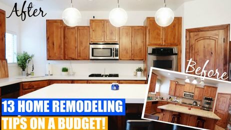Home Remodeling Tips & Ideas on a Budget! (with Before & After)