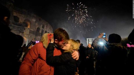 The lyrics to 'Auld Lang Syne' so you don't mumble your way through it