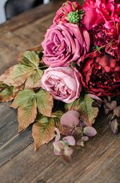 DIY Wedding Bouquet with a Foraged Look