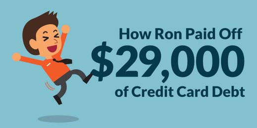 How Ron Hart Paid Off $29,000 in Credit Card Debt