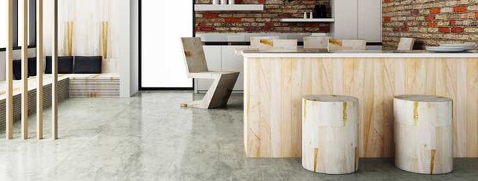 Concrete Floor Stains, Dyes, Marbling & Effects