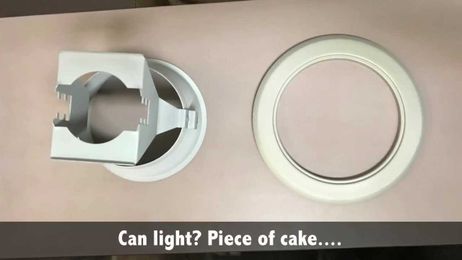 Powder Coating Recessed Can Lighting