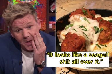 Gordon Ramsay Roasted A Bunch Of Celebrities' Dishes And It Was Perfect