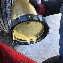 What happens to diesel fuel in cold weather?
