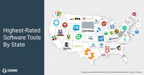 The United States of Software Highest-Rated Tools From Each State