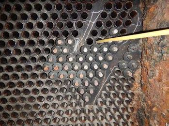 Tube Leak (Eddy Current Testing?)