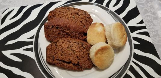 Home-baked bread is a gift from the heart