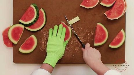 Range® Meat Academy Watermelon Exercise. How to trim a steak.