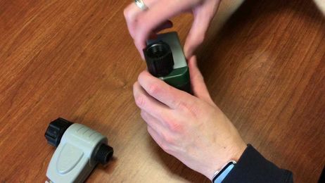 How to change screen washer on Orbit timer or valve