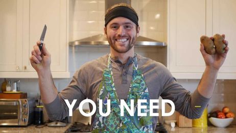 How to Peel Idaho® Potatoes with Your Bare Hands