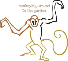 Monkeying Around in the Garden