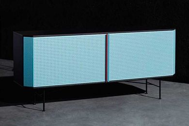 The TV Stand Design for When You Love TV But Hate Your Ugly Cable Box