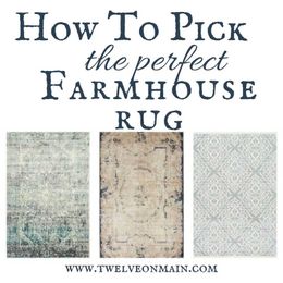 Find the Perfect Farmhouse Style Rug