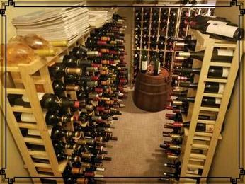 Cozy Under Stairwell Wine Cellar Brings Great Joy To Client