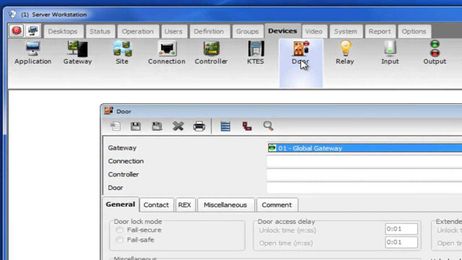 How to put an unlock schedule on a door.