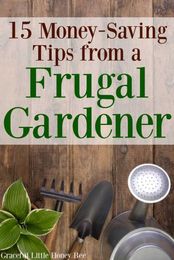 15 Money-Saving Tips from a Frugal Gardener