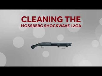 Cleaning the Mossberg Shockwave