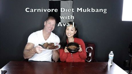 Carnivore Diet---Mukbang with Ava J