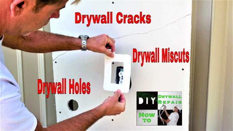Learn how to easily fix 3 of the most common drywall repairs in 1 video!