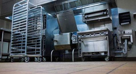 Cleaning Behind Heavy-Duty Restaurant Equipment