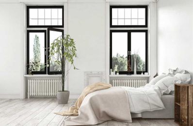 An easy tip for better sleep is open a bedroom door or window