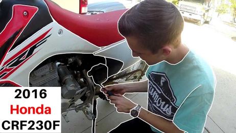 How-To: Change A Honda CRF230F Dirt-Bike Battery!