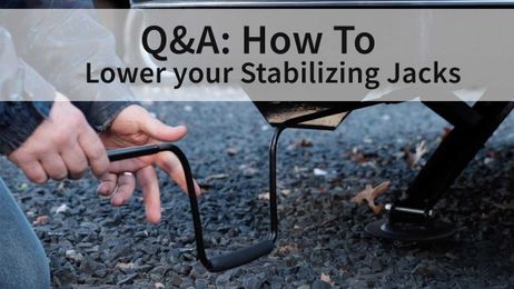 How to Manually Lower Stabilizing Jacks on an Airstream Trailer