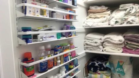 How Amber Organizes Her Linen Closet