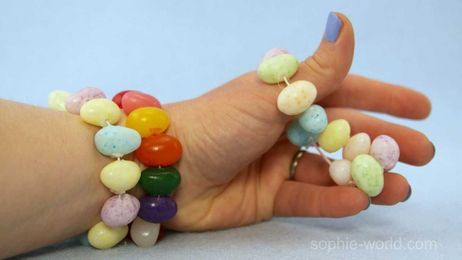 How to Make a Jelly Bean Bracelet
