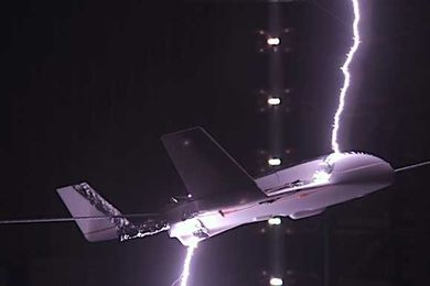A New Method to Protect Aircraft From Lightning Strikes?