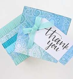 How to Decorate Gifts with Fringe