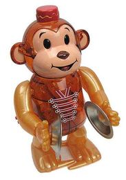 Wind-up Walking Cymbal Monkey