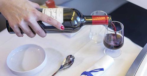 Which Airlines Go Cheap on Wine?