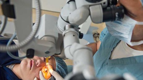 Corneal Cross-Linking Helps Maintain Sight with Corneal Disease