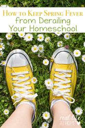 How to Keep Spring Fever From Derailing Your Homeschool