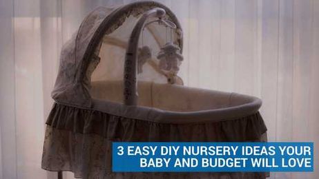 3 Easy DIY Nursery Ideas Your Baby and Budget Will Love