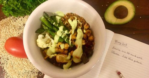 The Tedious Art of Making the Most Instagrammable Grain Bowl