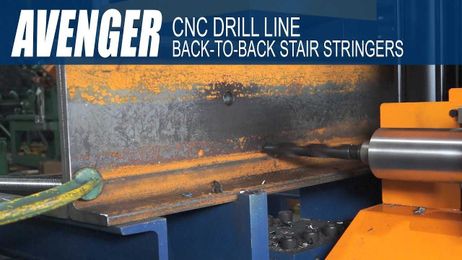 Drilling Back-to-Back Stair Stringers