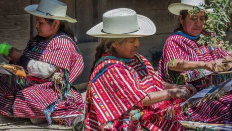Visit towns and cities where Mexican textiles are still woven by hand